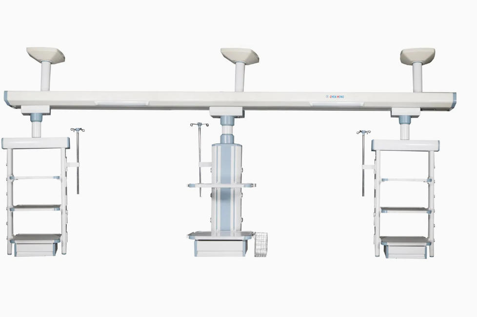 Tháp treo trần phẫu thuật ICU Cantilever Mặt dây chuyền y tế điện y tế